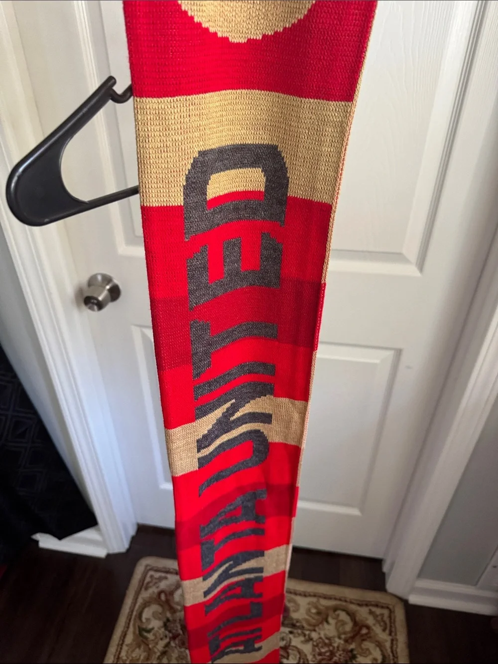 Atlanta United Red and Gold Team Scarf